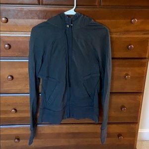Lululemon Black zip up hoodie